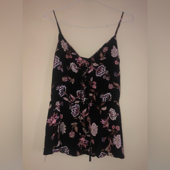 Floral Print Tank Top - Picture 1 of 3